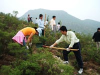 德赢vwin8868官网(中国)2007年度公益植树助学活动